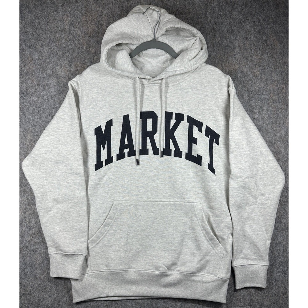 Market Arc Hoodie Gray Size Medium Unreleased Rare Sweatshirt New Without Tags